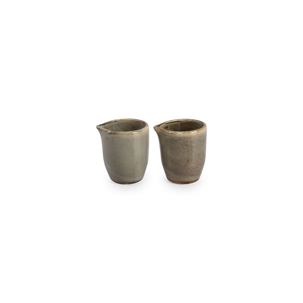 Platter and bowls - Milk/sauce jug 8,5cl grey Ceres - FINE2DINE (F2D)