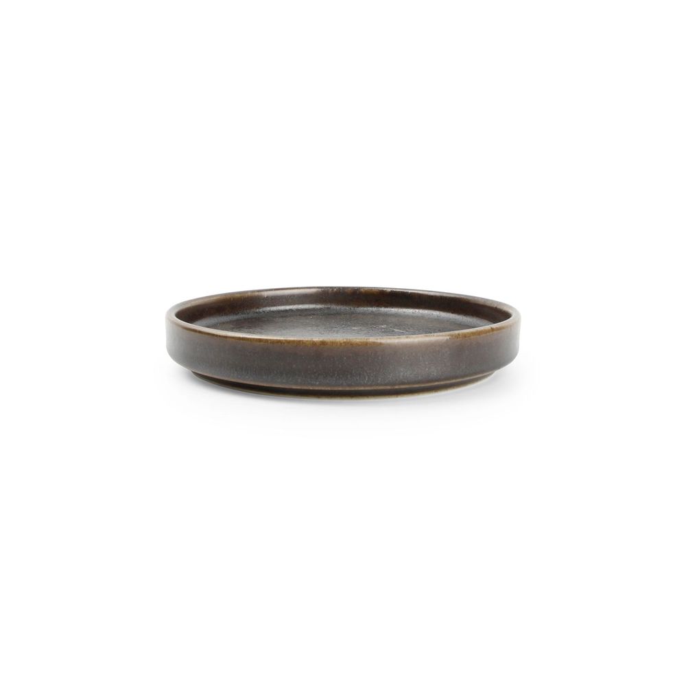 Formal plates - Plate 13,5xH2cm black Ceres - FINE2DINE (F2D)