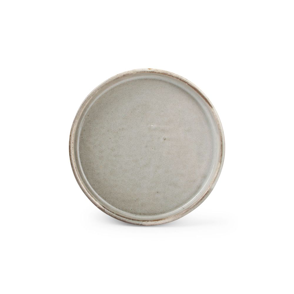 Formal plates - Plate 13,5xH2cm grey Ceres - FINE2DINE (F2D)