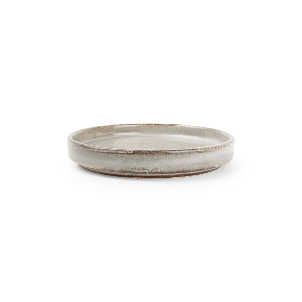 Formal plates - Plate 13,5xH2cm grey Ceres - FINE2DINE (F2D)