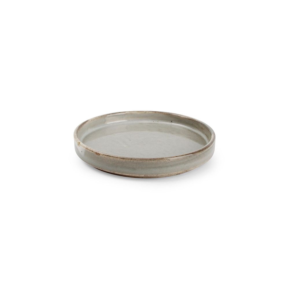 Formal plates - Plate 13,5xH2cm grey Ceres - FINE2DINE (F2D)