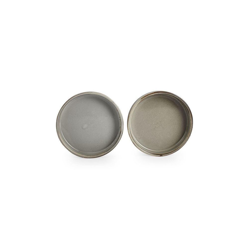Assiettes de réception - Assiette plate 13,5xH3cm grey Ceres - FINE2DINE (F2D)
