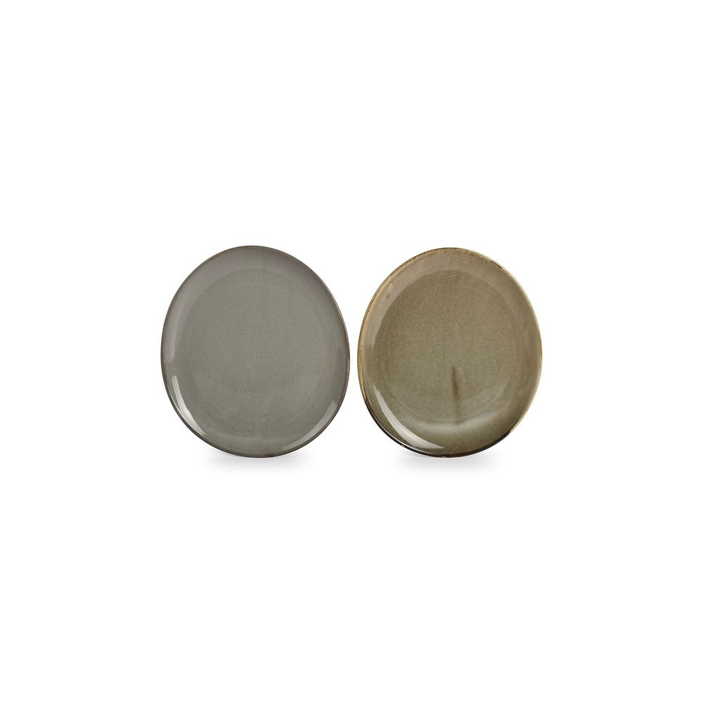 Formal plates - Plate 25x23cm grey Ceres - FINE2DINE (F2D)