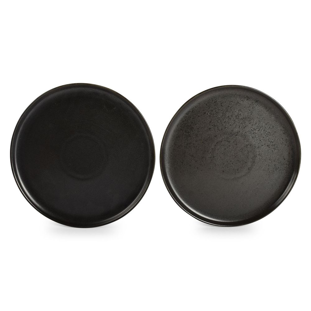 Assiettes de réception - Assiette plate 27,5cm black Ceres - FINE2DINE (F2D)