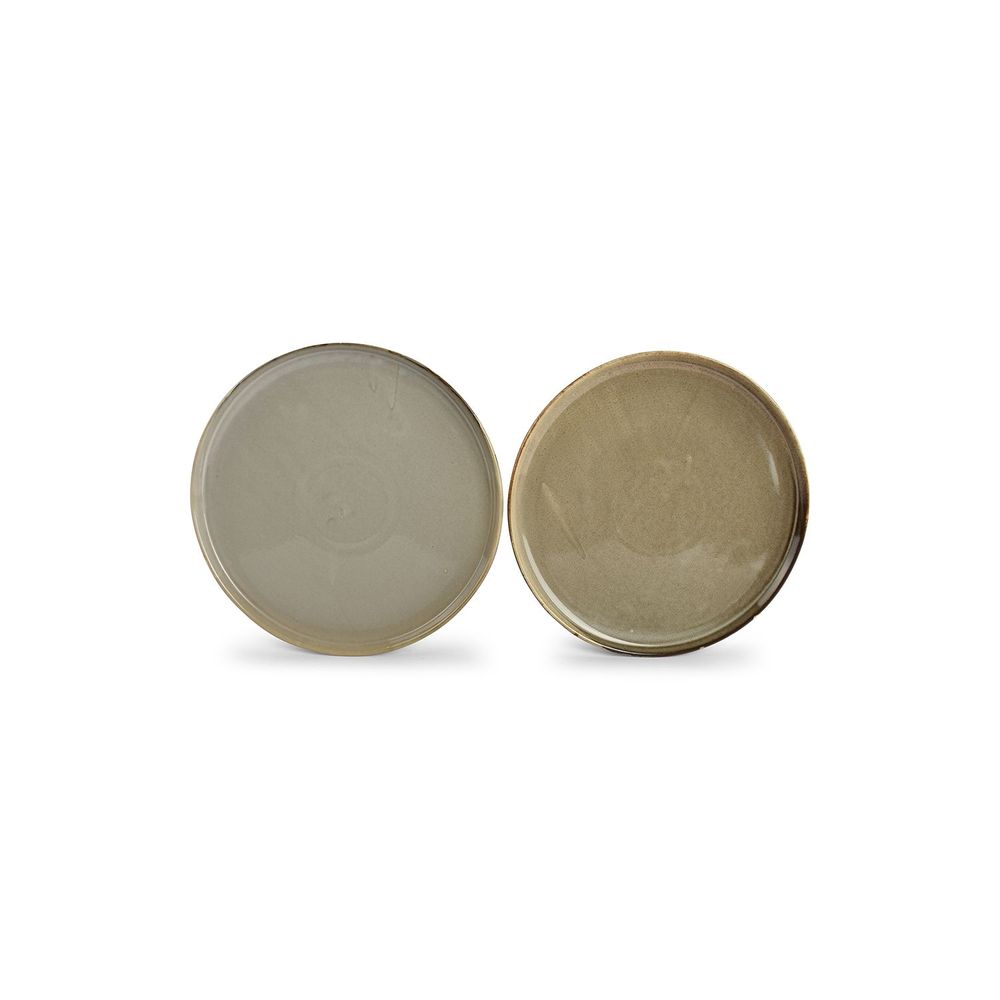 Assiettes de réception - Assiette plate 27,5cm grey Ceres - FINE2DINE (F2D)