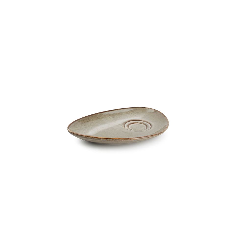 Plats et saladiers - Soucoupe 20x13cm grey Ceres - FINE2DINE (F2D)