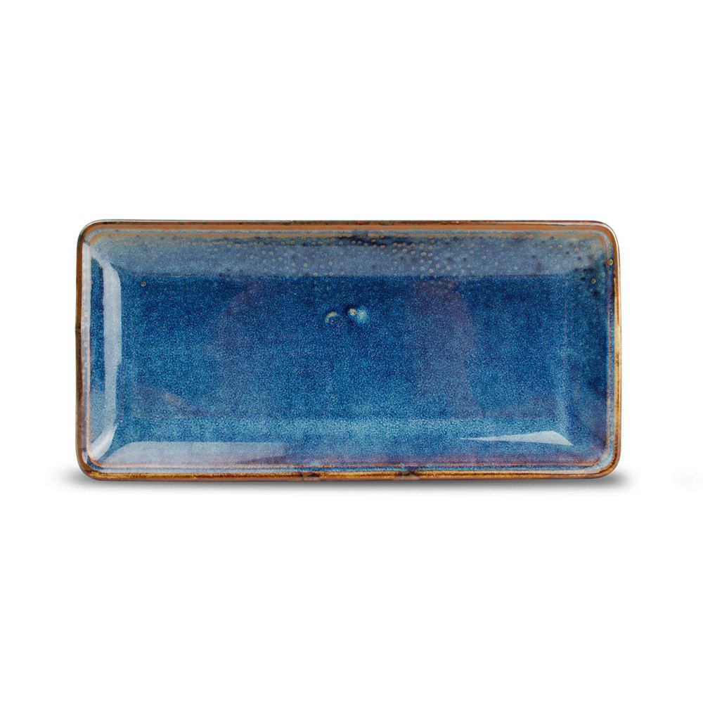 Platter and bowls - Serving dish 11,5x25,5cm blue Nova - FINE2DINE (F2D)