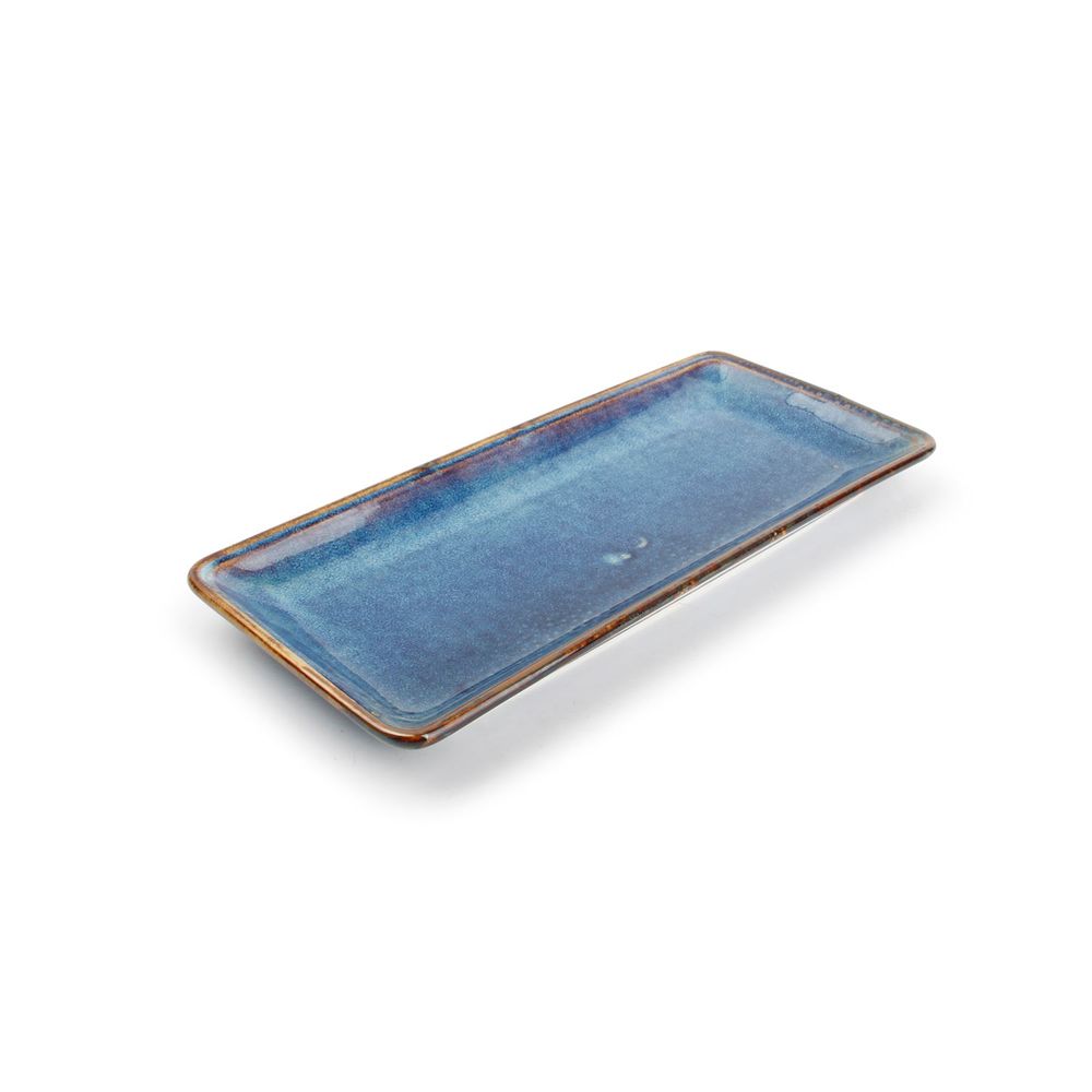 Platter and bowls - Serving dish 11,5x25,5cm blue Nova - FINE2DINE (F2D)