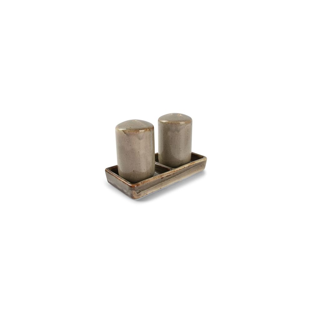 Plats et saladiers - Plat à servir 12x6cm grey Ceres - FINE2DINE (F2D)