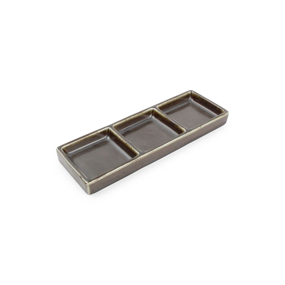 Platter and bowls - Serving dish 24x8cm black Ceres - FINE2DINE (F2D)