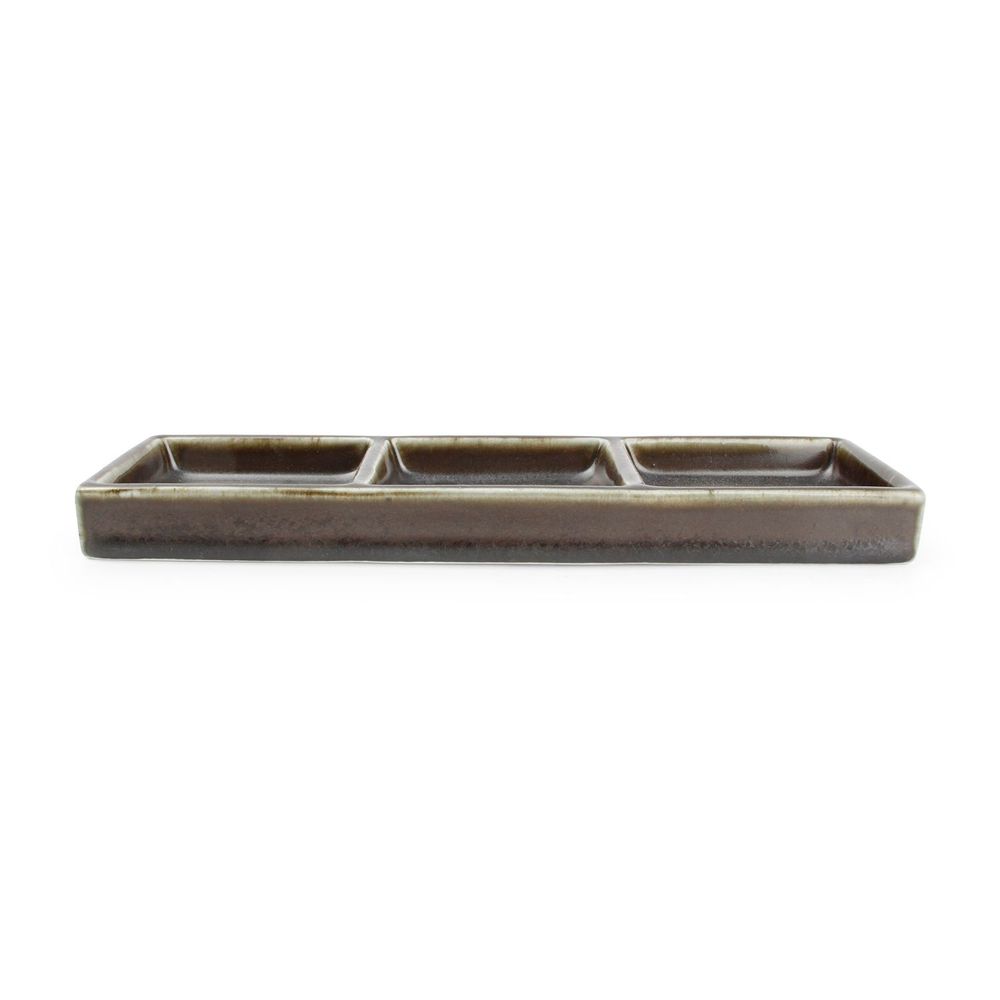 Platter and bowls - Serving dish 24x8cm black Ceres - FINE2DINE (F2D)