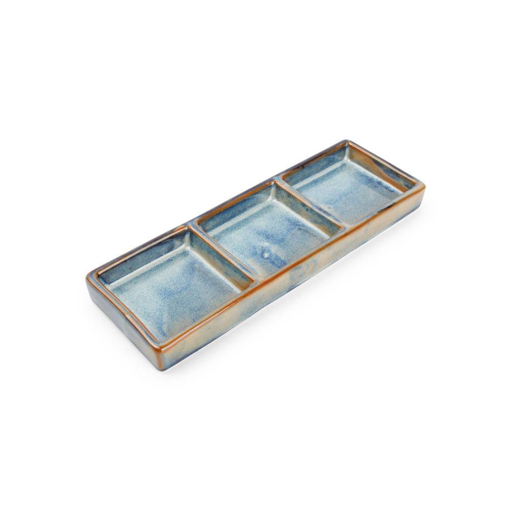 Platter and bowls - Serving dish 24x8cm blue Nova - FINE2DINE (F2D)