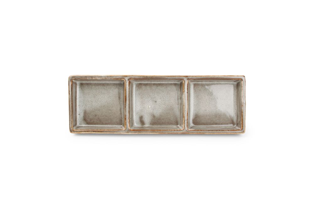 Platter and bowls - Serving dish 24x8cm grey Ceres - FINE2DINE (F2D)