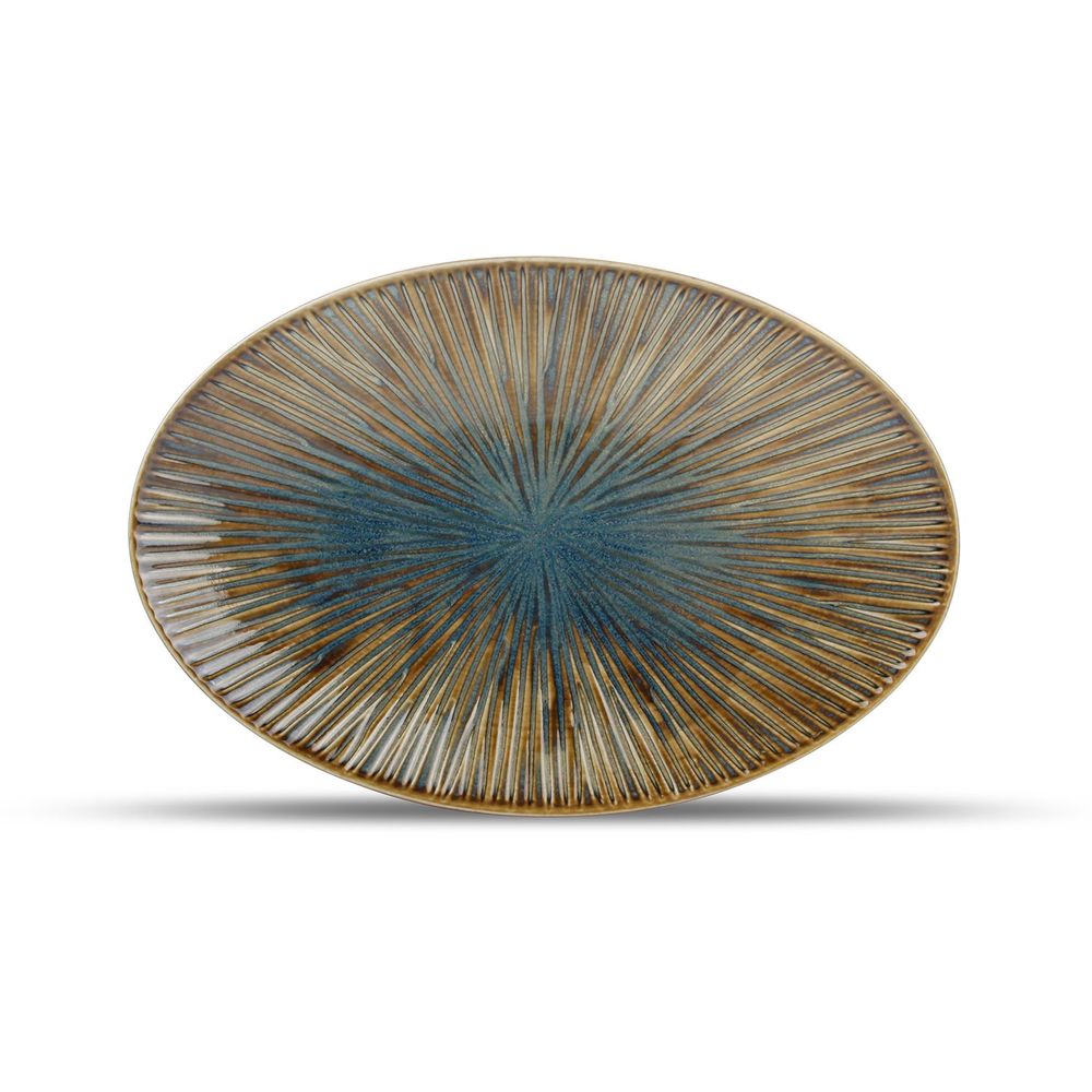 Plats et saladiers - Plat à servir 25,5x17cm forest Halo - FINE2DINE (F2D)