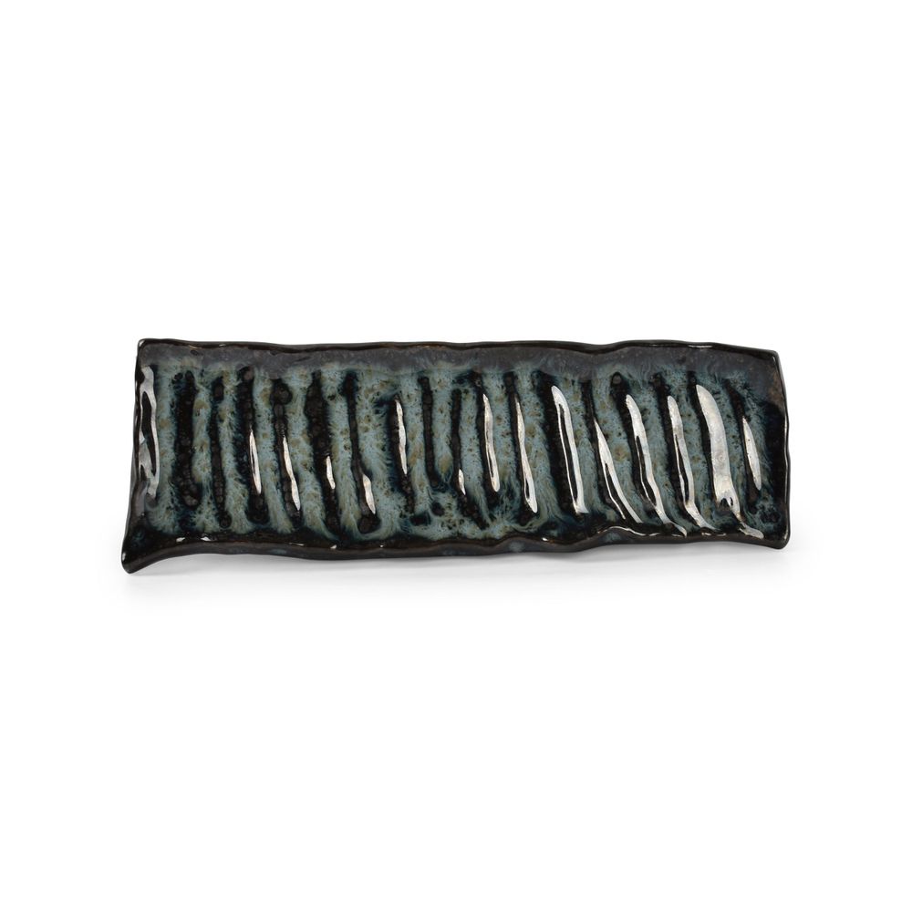 Platter and bowls - Serving dish 29x9cm seaweed Umi - FINE2DINE (F2D)