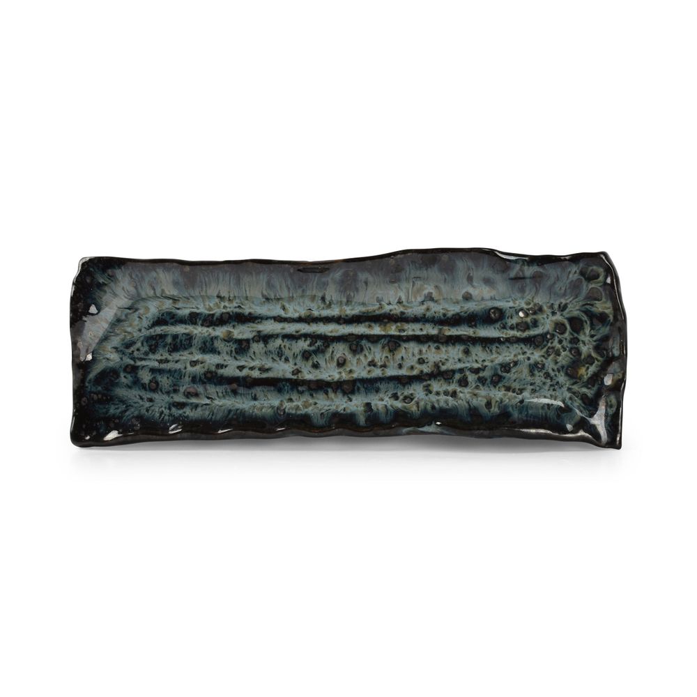 Plats et saladiers - Plat à servir 32x10cm seaweed Umi - FINE2DINE (F2D)