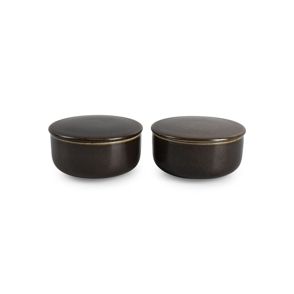 Accessoires thé et café - Sucrier 14cl black Ceres - FINE2DINE (F2D)