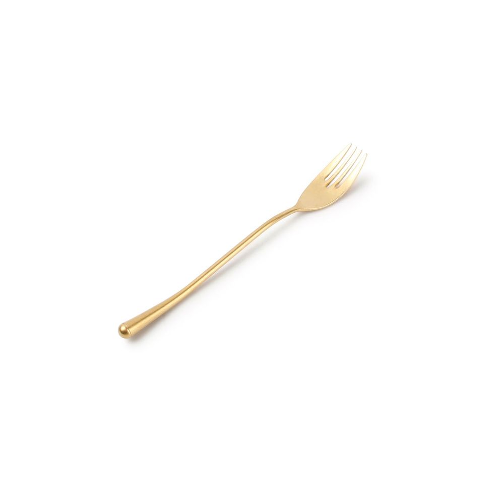 Forks - Table fork matte gold Revive - set/6 - FINE2DINE (F2D)