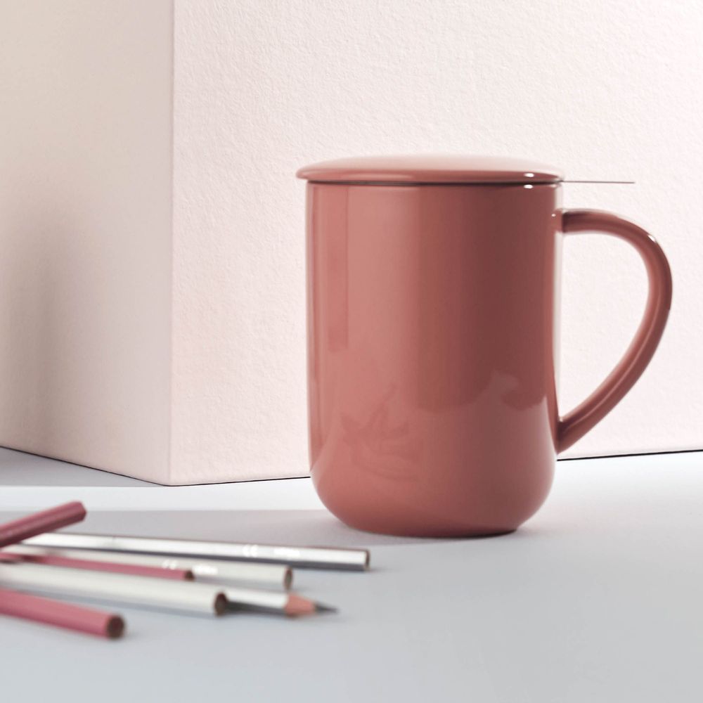 Mugs - Tea mug 50cl pink Juno - ONA
