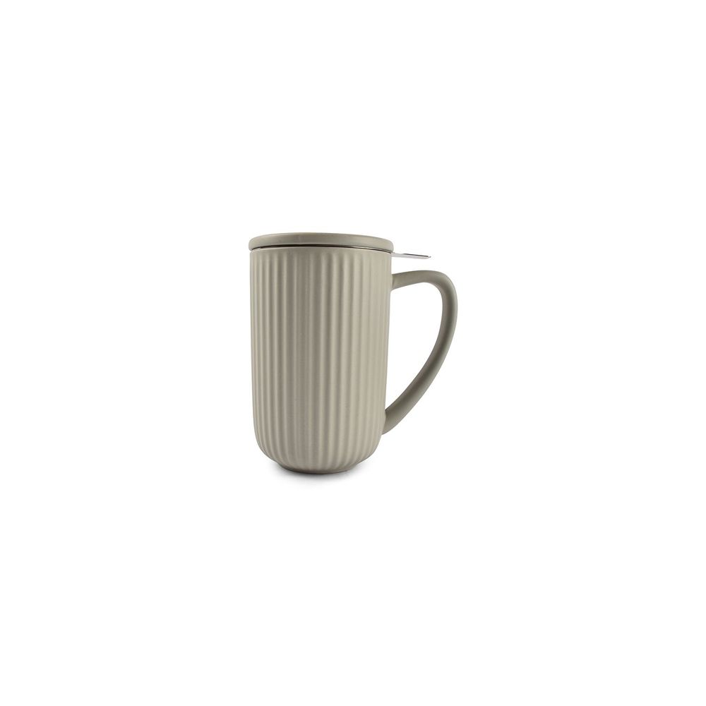Tasses et mugs - Tasse de thé 60cl gris Hi!Tea - SALT&PEPPER