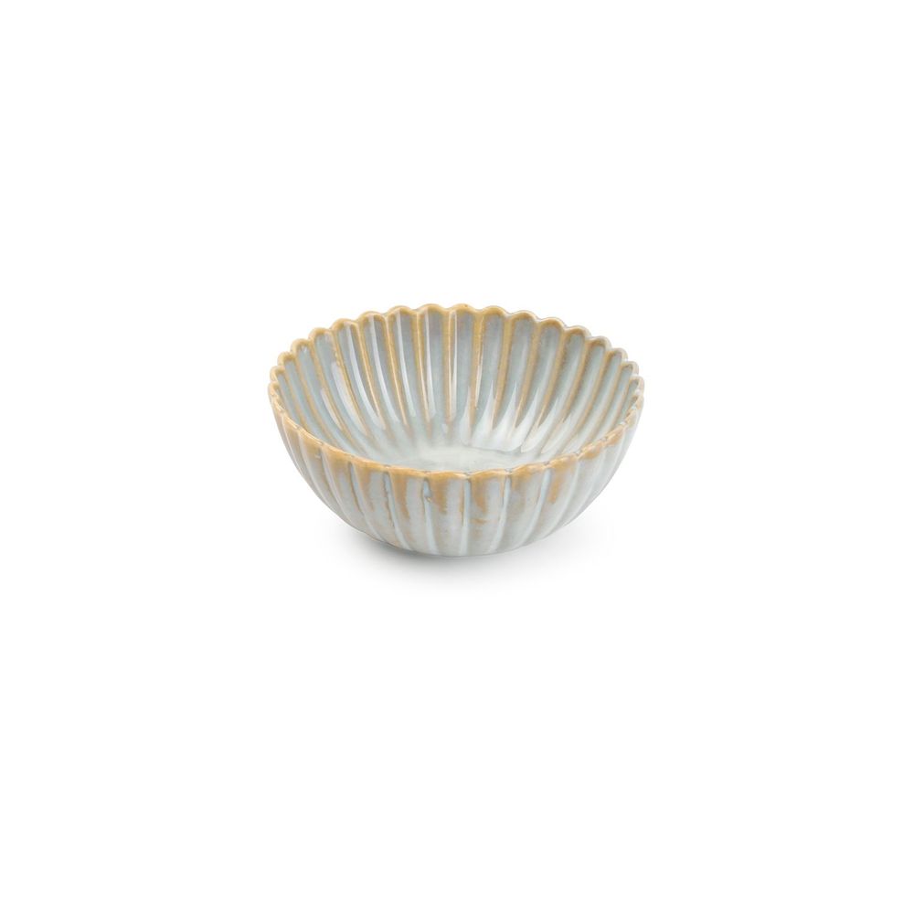 Platter and bowls - Bowl 10xH4cm nuance white Lotus - S|P COLLECTION