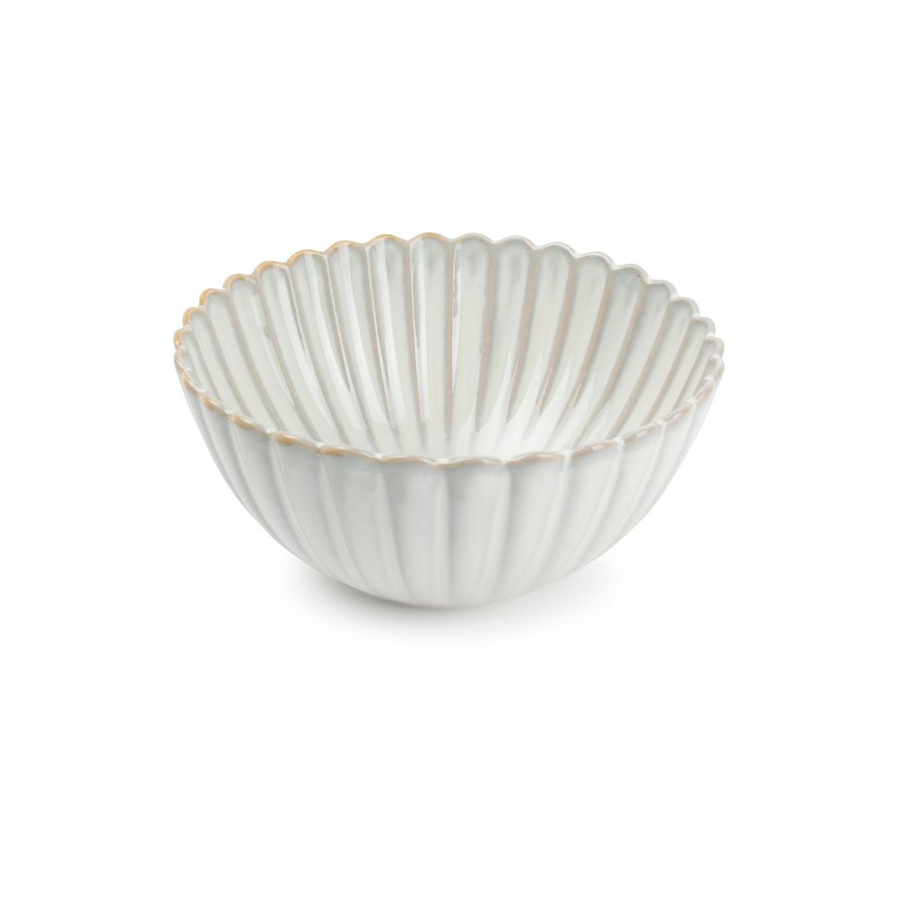 Plats et saladiers - Bol 16xH7,5cm nuance white Lotus - S|P COLLECTION