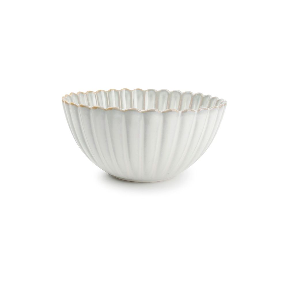 Plats et saladiers - Bol 16xH7,5cm nuance white Lotus - S|P COLLECTION