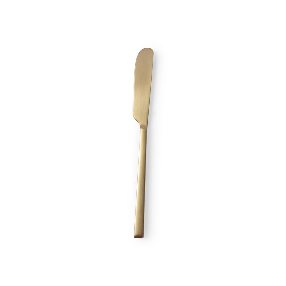 Knives - Butter knife matte gold Terno - set/6 - S|P COLLECTION