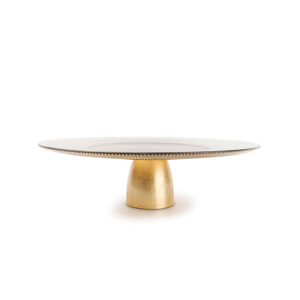 Platter and bowls - Cake stand 33xH10cm gold Glint - S|P COLLECTION