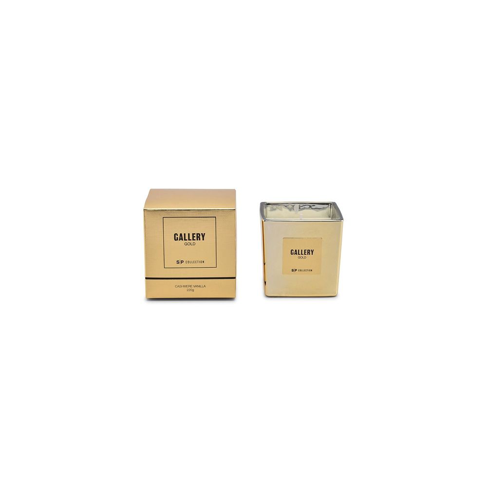 Bougies - Bougie parfumée 220g gold Gallery - S|P COLLECTION