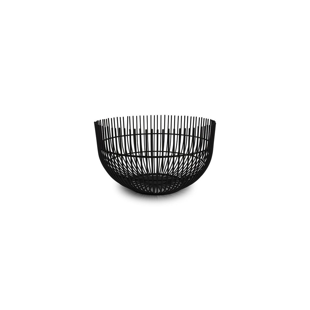 Kitchen utensils - Wire basket 21xH12cm black Iris - S|P COLLECTION