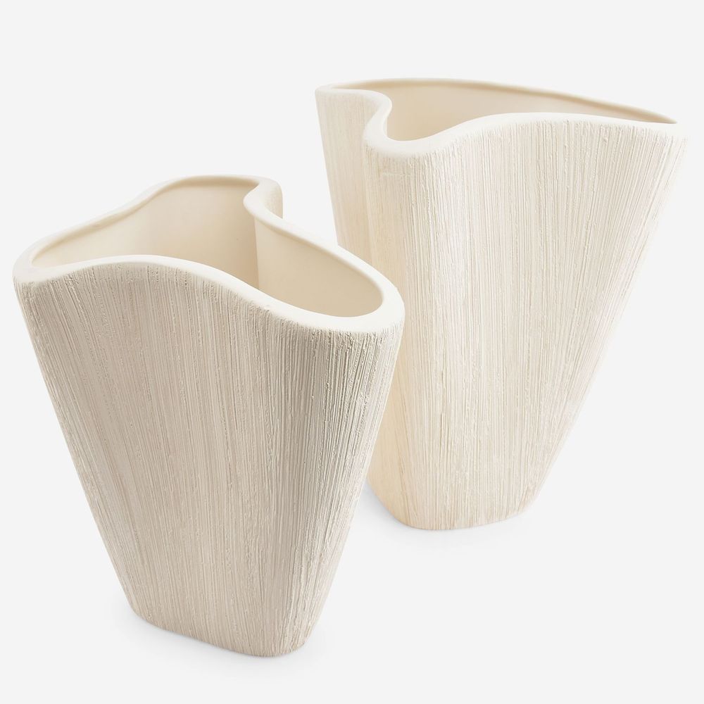 Vases - Vase 28,5xH27cm beige Vico - S|P COLLECTION