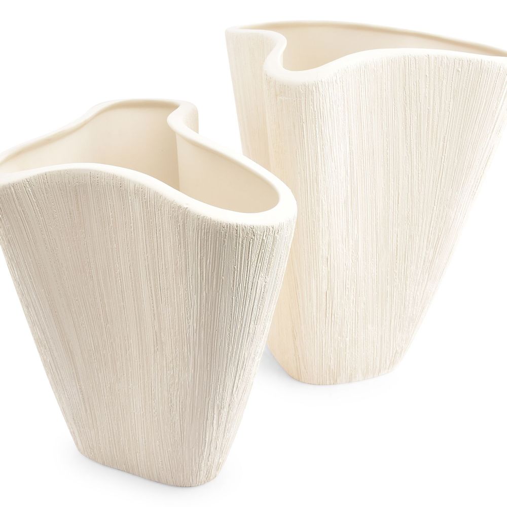 Vases - Vase 28,5xH32,5cm beige Vico - S|P COLLECTION