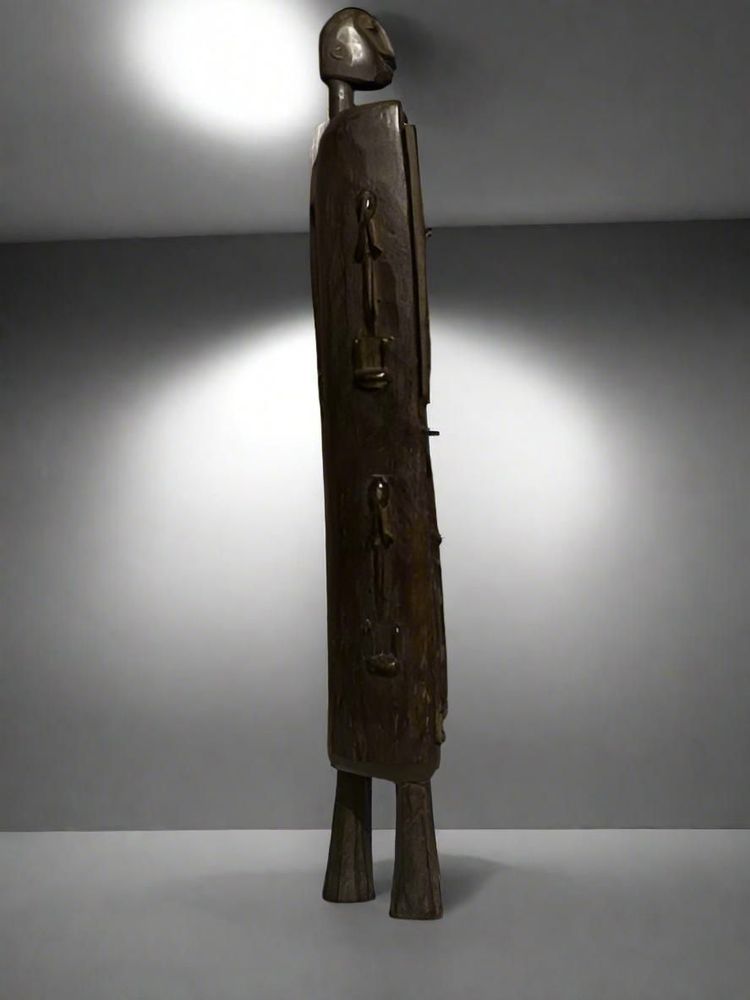 Sculptures, statuettes et miniatures - Boite à pharmacopée dogon - QUINTESSENCE AFRICAINE