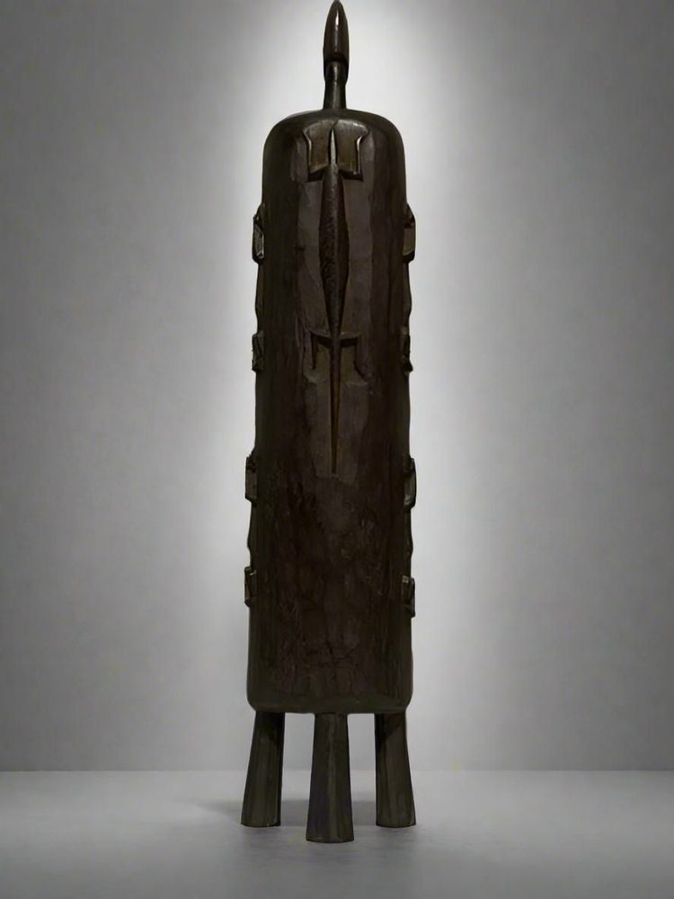 Sculptures, statuettes et miniatures - Boite à pharmacopée dogon - QUINTESSENCE AFRICAINE