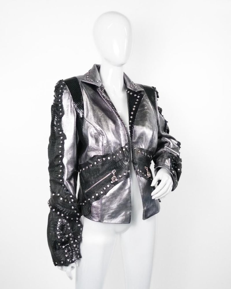 Prêt-à-porter - Jacket SONIC Silver Black - MONYER