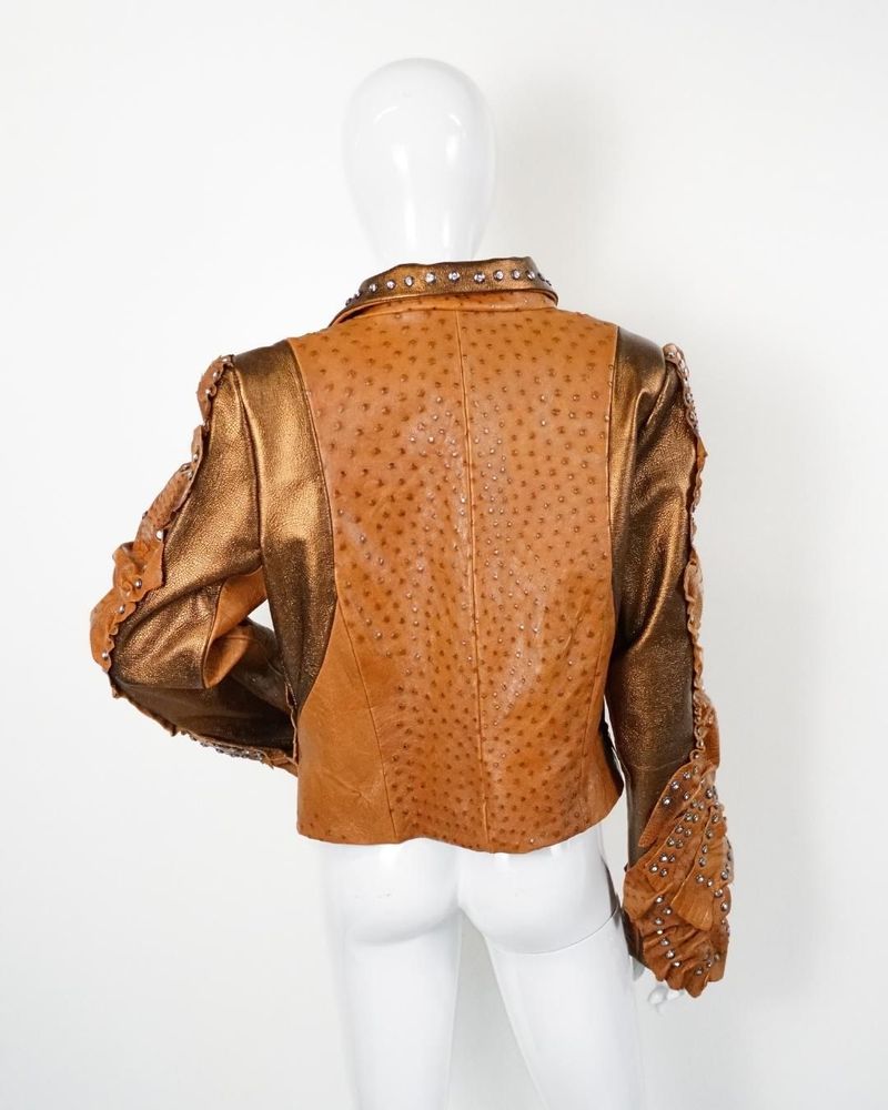 Prêt-à-porter - Jacket SONIC Ochre - Hand made - MONYER