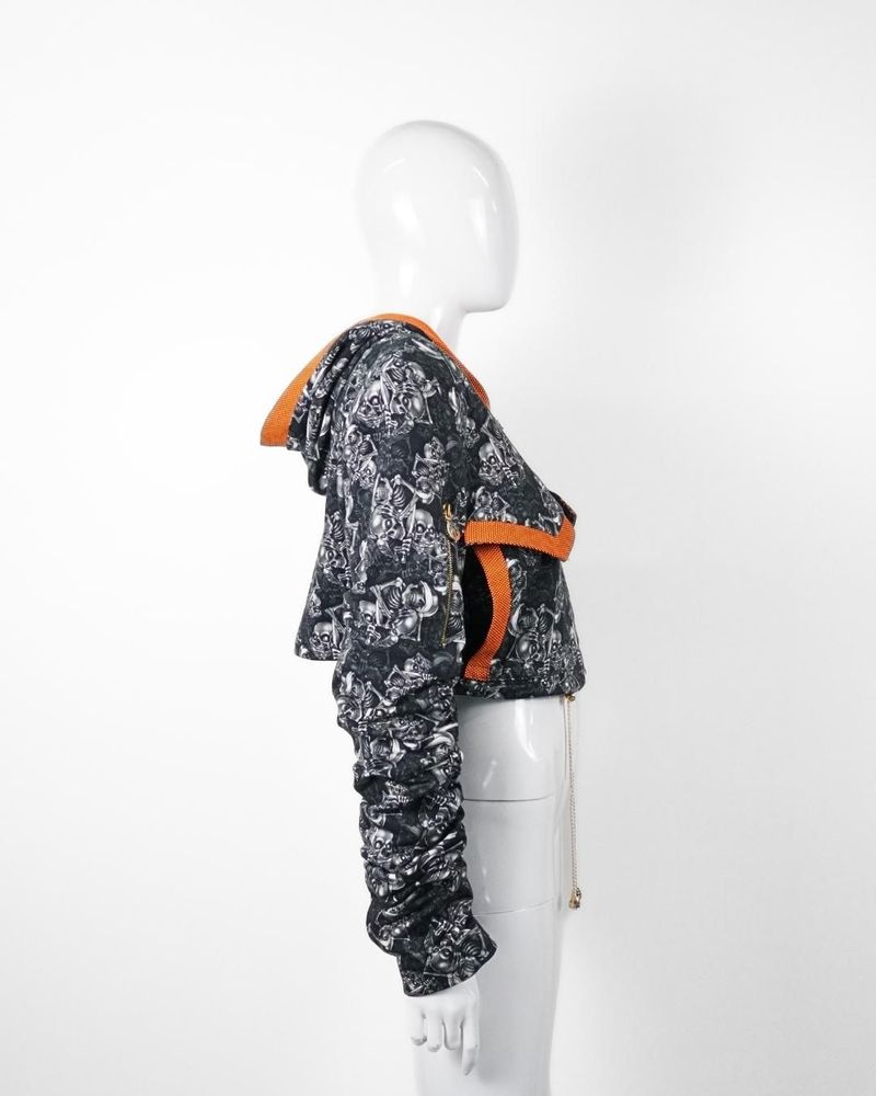 Prêt-à-porter - Jacket STELLAR PRO Grey Orange - Handcraftted - MONYER