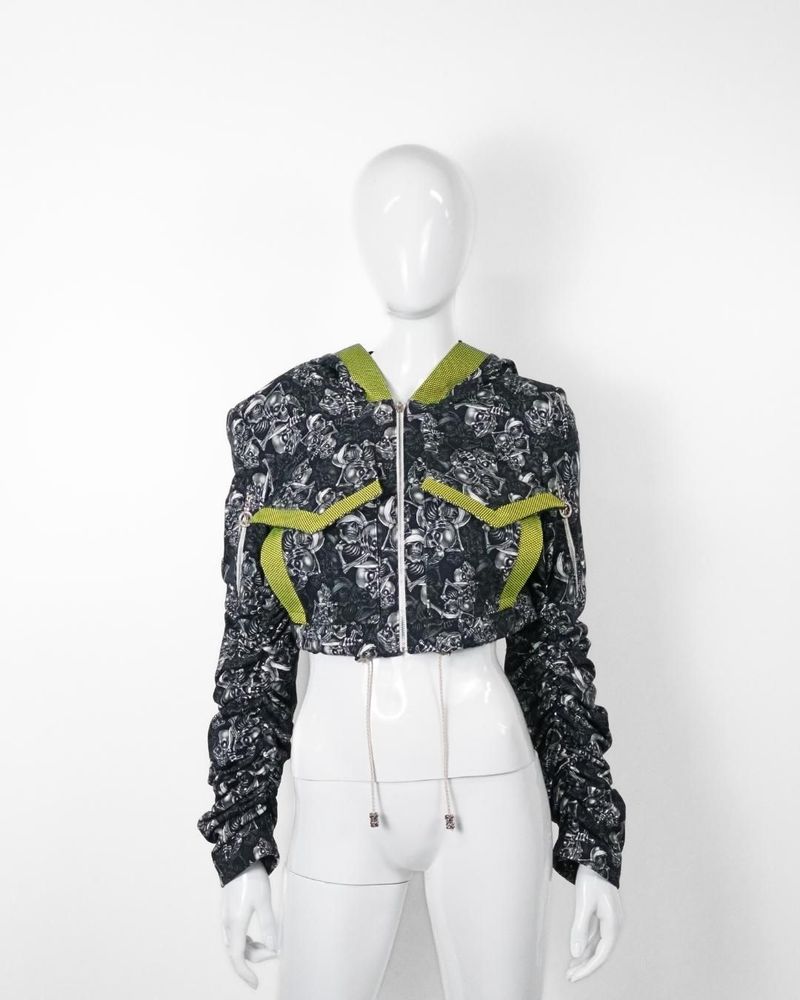 Apparel - Jacket STELLAR PRO Grey Lime -Handcrafted - MONYER