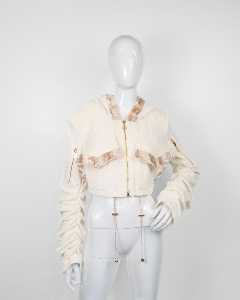 Apparel - Jacket STELLAR PRO White - handcrafted - MONYER