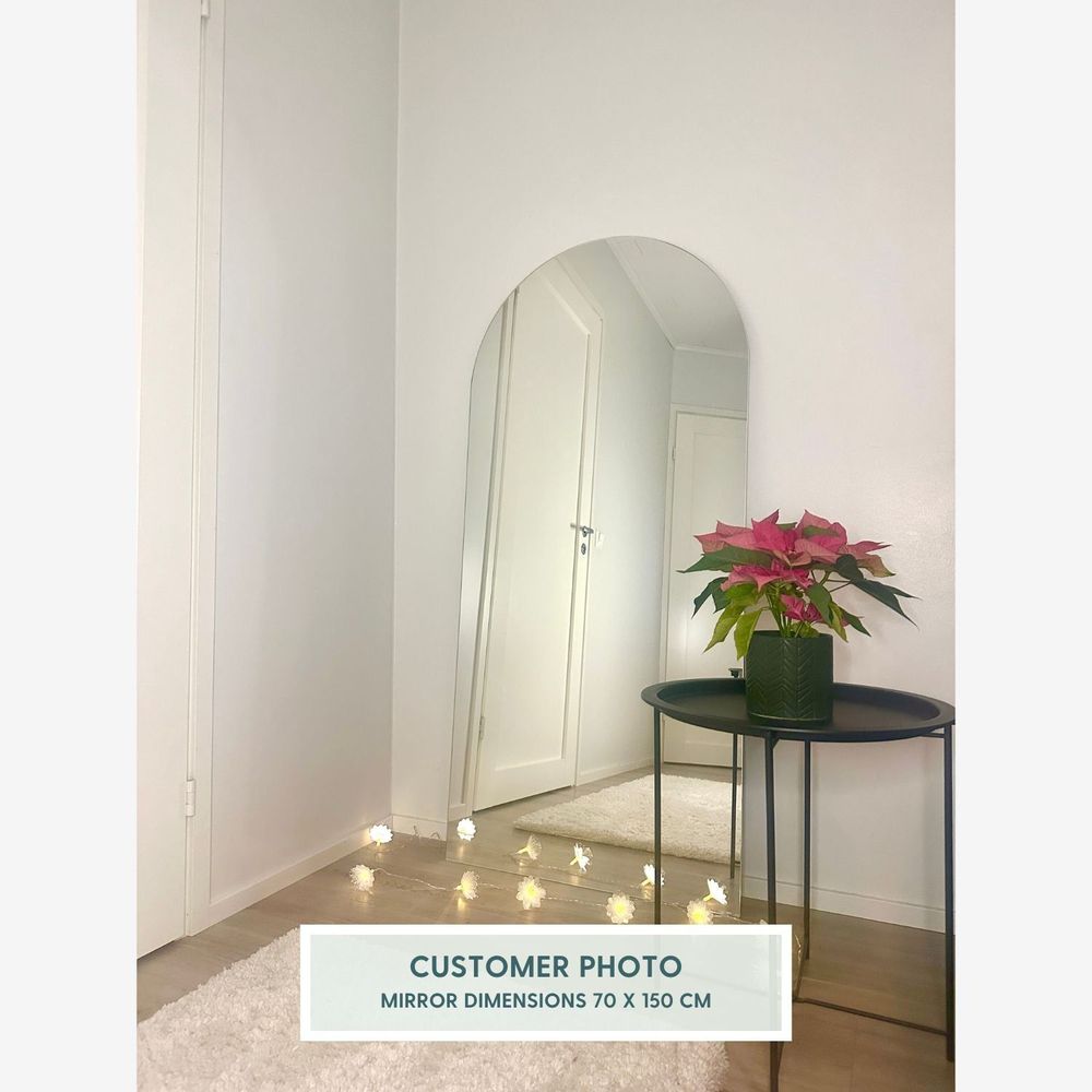Mirrors - Arch - Full Length Mirror (70x150cm) - SCANDINAVIAN GLASSFACTORY