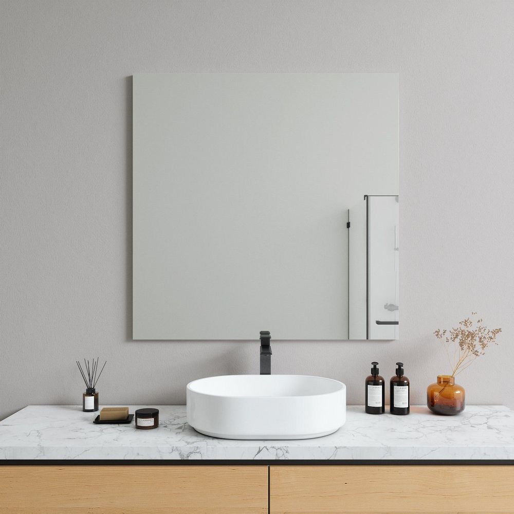 Mirrors - Basic wall mirror (100x100cm) - SCANDINAVIAN GLASSFACTORY