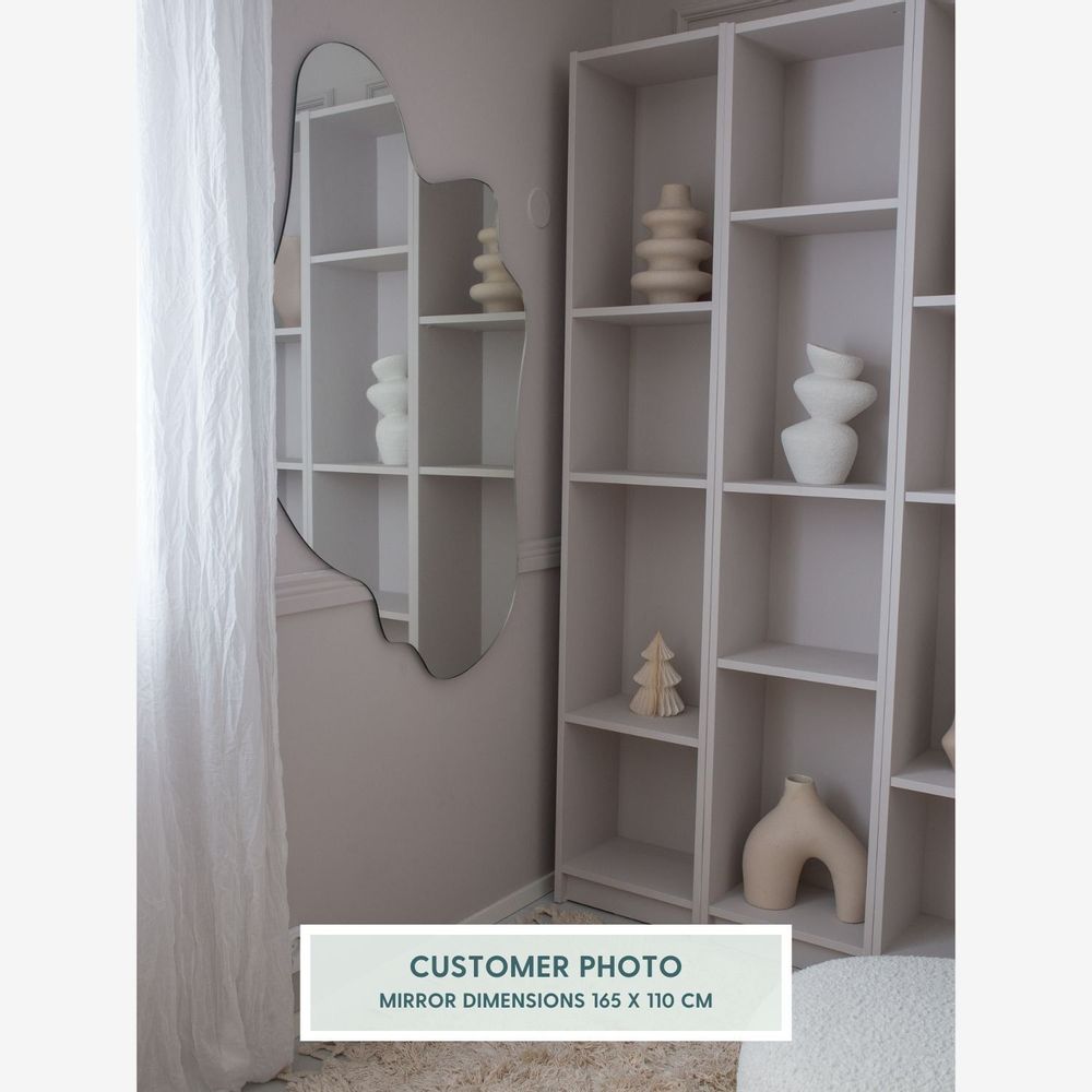 Mirrors - Island - Frameless Mirror (165x110cm) - SCANDINAVIAN GLASSFACTORY