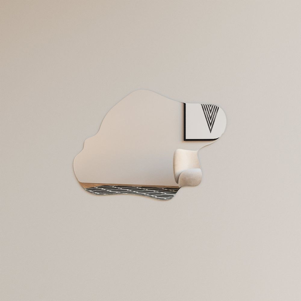 Miroirs - Island - Miroir sans cadre (44x30cm) - SCANDINAVIAN GLASSFACTORY