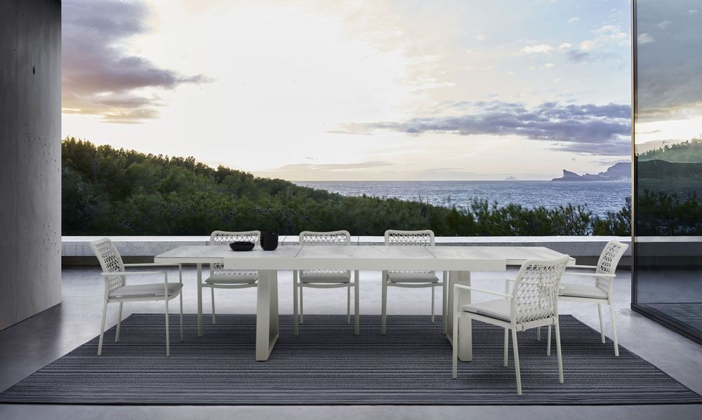 Tables de jardin - Table de jardin à rallonge TOGETHER - COUTURE JARDIN