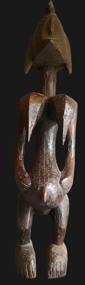 Sculptures, statuettes and miniatures - Bambara Guandoudou wooden statue, Mali - QUINTESSENCE AFRICAINE