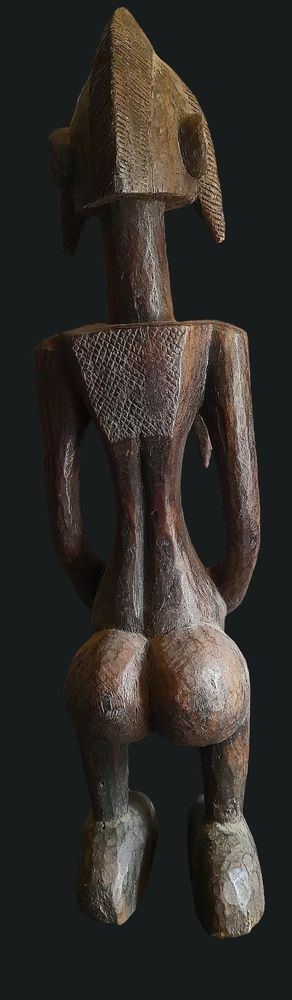 Sculptures, statuettes and miniatures - Bambara Guandoudou wooden statue, Mali - QUINTESSENCE AFRICAINE