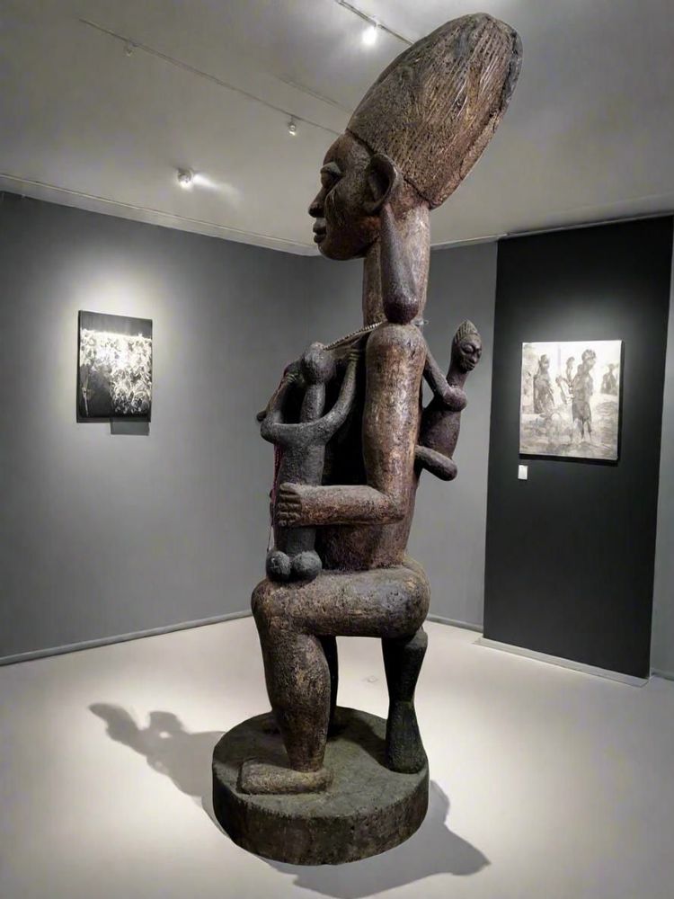 Sculptures, statuettes et miniatures - Statue Maternité Agere Yoruba, Nigeria - QUINTESSENCE AFRICAINE