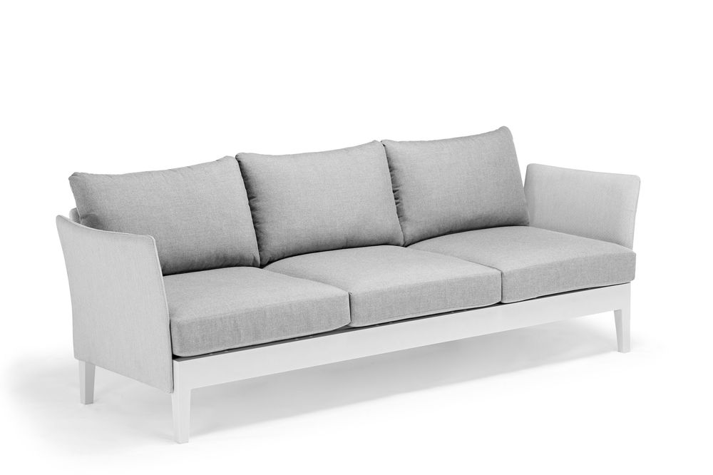Lawn sofas - WELCOME 3-seater sofa/daybed function adjustable lounge chair - COUTURE JARDIN