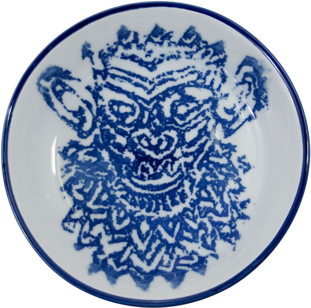 Assiettes au quotidien - ASSIETTE CREUSE SINGE - PORCELAINE DU LOT VIREBENT